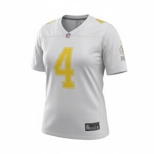 NWT Vintage Brett Favre #4 NFL Green Bay Packers White Jersey Women’s XL Reebok